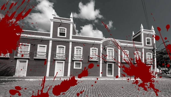 Casa de Câmara e Cadeia de Aracati-CE. Acervo de Antero Pereira Filho